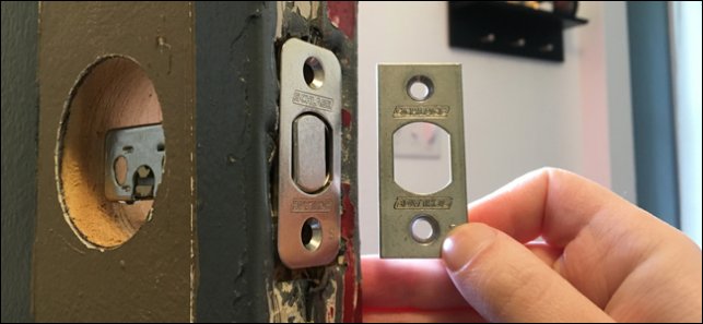 Deadbolt lock replacement